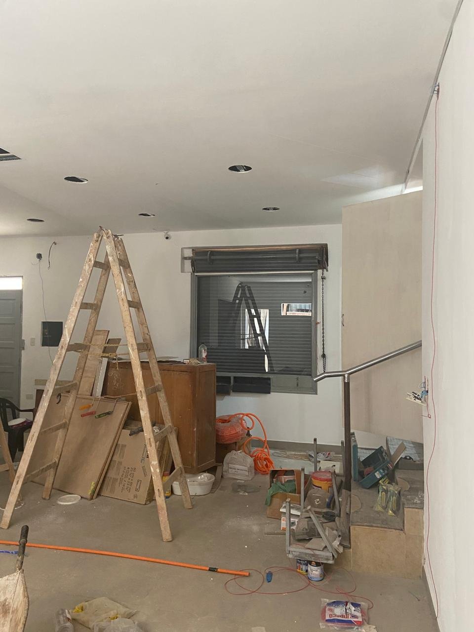 Libreria San Buenaventura durante la obra, Yaguaron - OGA Constructora