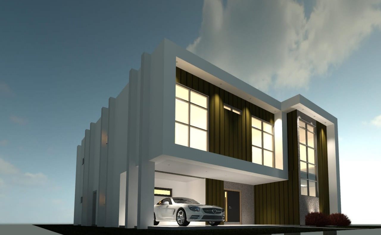 Render 3D del proyecto 11 - Vivienda SCH Aqua Village (ESTRELLA)